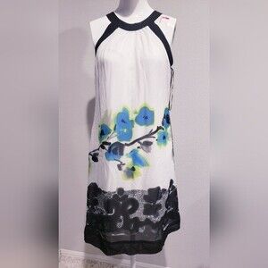 Jonathan Martin floral sleeveless shift dress Size 8